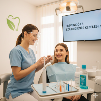 Prevenci� �s sz�jhigi�n�s kezel�sek fogk�elt�vol�t�s �s professzion�lis fogtiszt�t�s