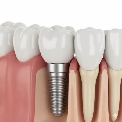 Fog�szati implant�ci� implant�tumos fogp�tl�sok